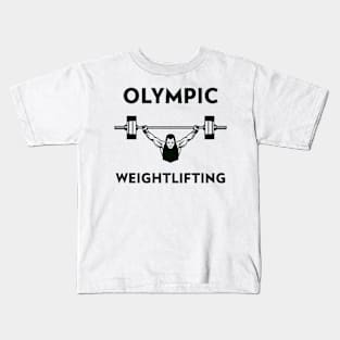 Olympic Weightlifting Kids T-Shirt